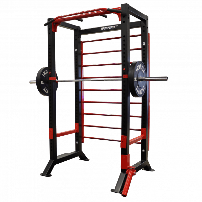 Ironfit Power Rack lisävarusteilla D2006