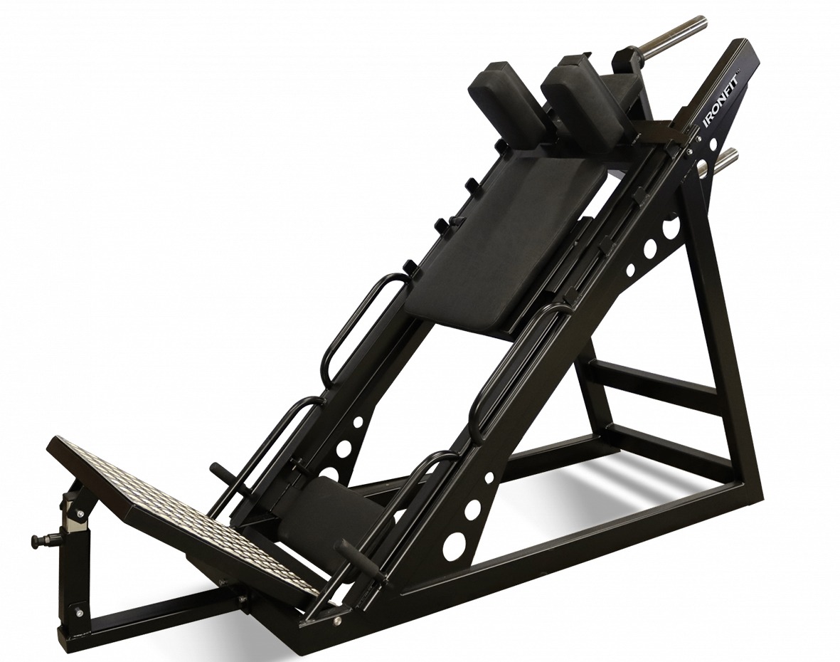 Ironfit Hack and leg press 604B