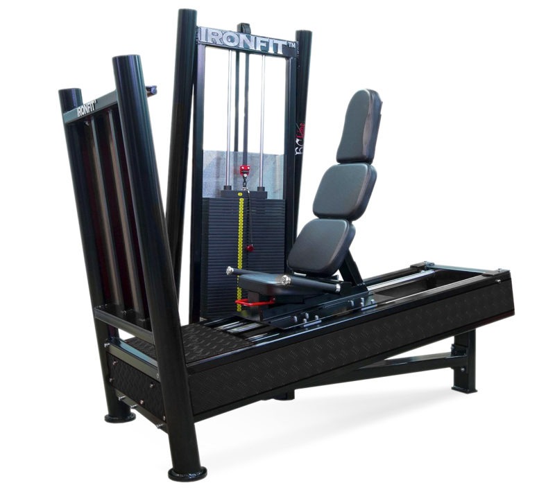 ironfit selectorized leg press HD8008