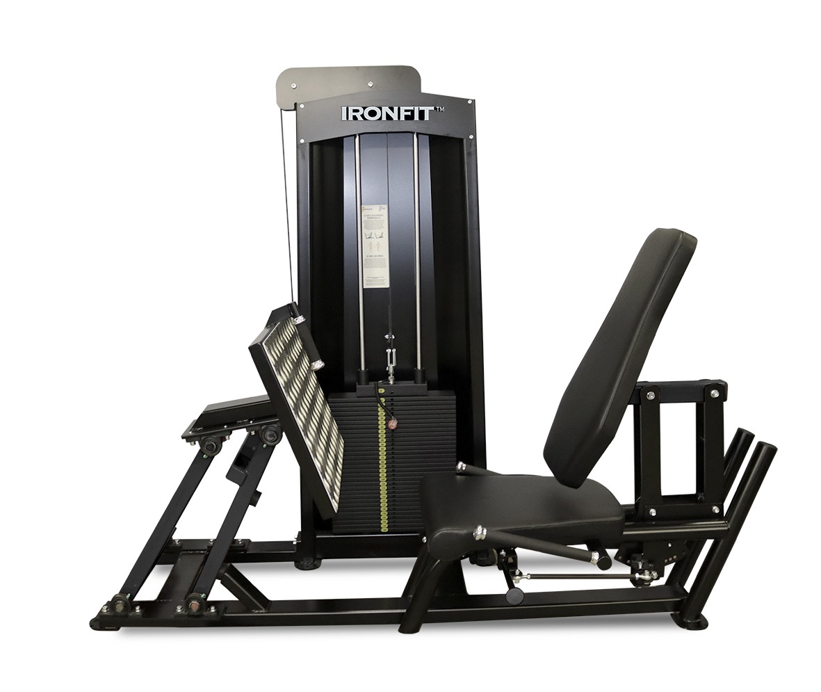 Ironfit Compact selectorized leg press ST-6012