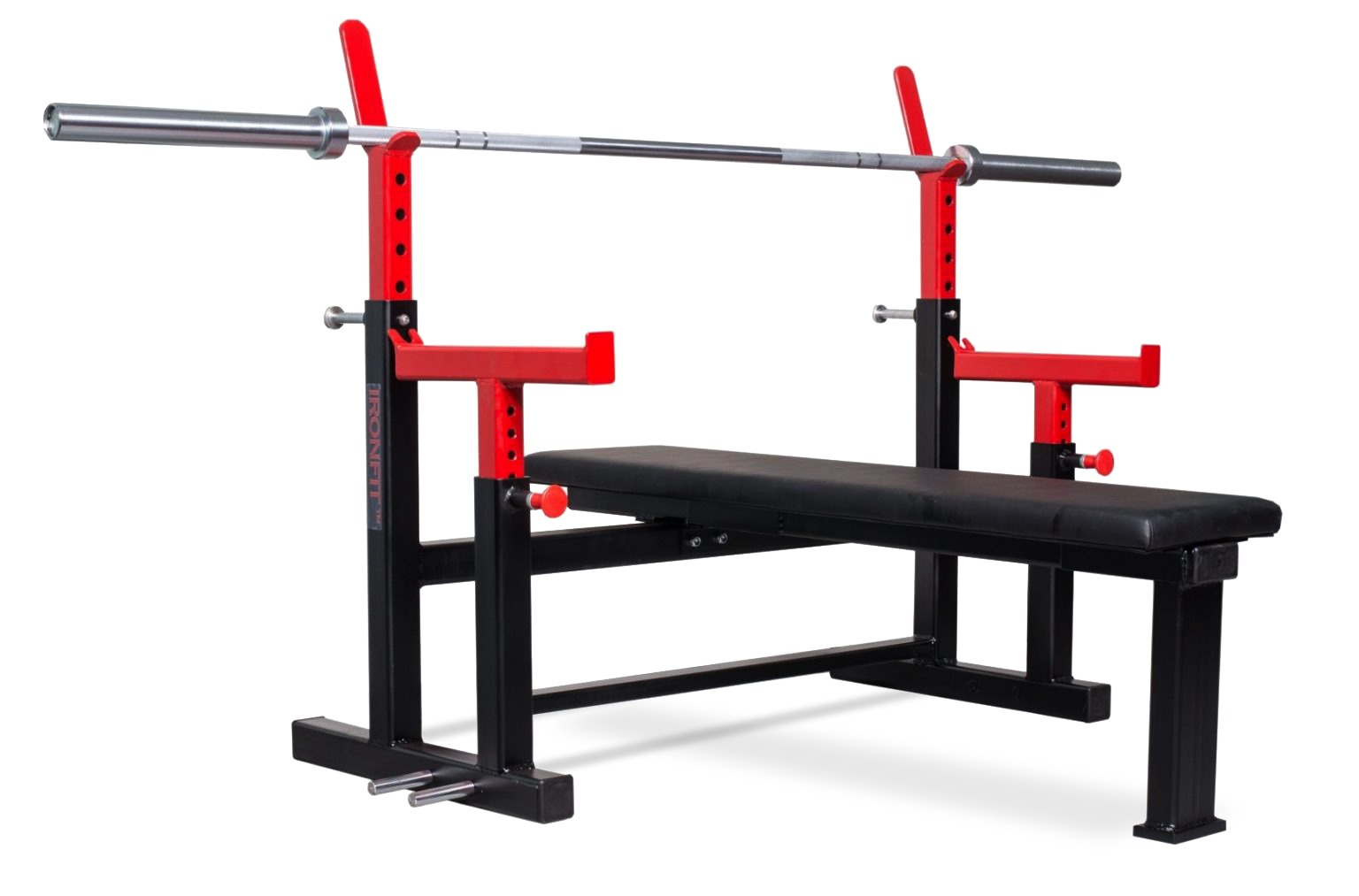 Ironfit bench press with safety bars H500