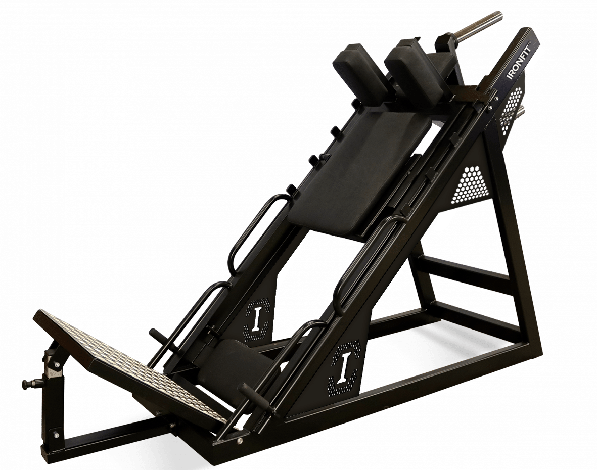 Ironfit Hack-Jalkaprässiyhdistelmä 604B